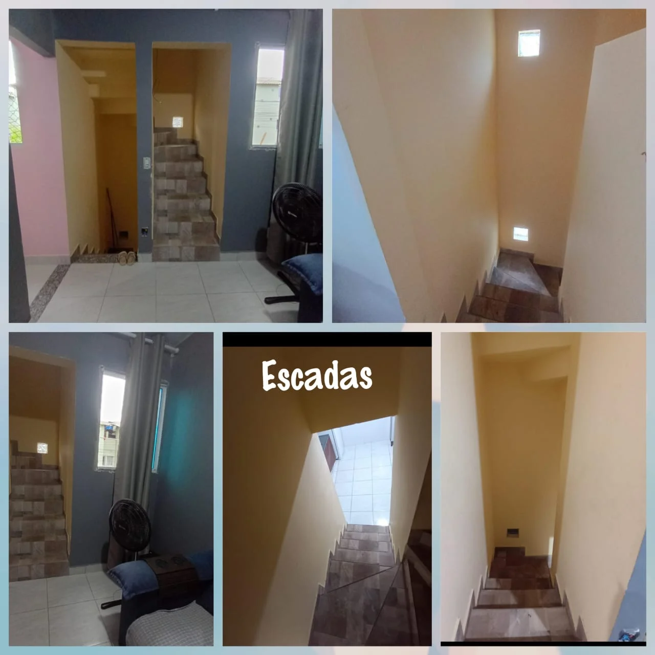 escada principal da sala